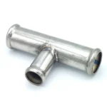 Heater Hose T-Pipe MR201040,  7805A103,  MB879871,  MR958633 compatible with Mitsubishi. Stainless Steel