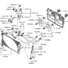 The radiator T-piece 1370A627 compatible with Mitsubishi. Stainless Steel - Image 2