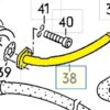 Coolant pipe 25121151 compatible with VW. Stainless Steel - Image 3