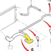 Hose T-Pipe 1121272 compatible with compatible withd, Mazda. Stainless Steel - Image 2