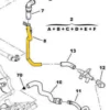 Heater hose 6466S3 compatible with Citroen, Peugeot. Stainless Steel - Image 3