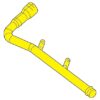 Coolant pipe 68102127AE compatible with Jeep, Land Rover. Stainless Steel - Image 3