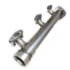 Turning front left pipe 240-1303105-Б compatible with BelAZ Белаз, Kirovec Кировец. Stainless Steel - Image 2