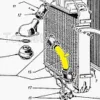 Kühlmittelrohr Rohr 69-1303018 passend für GAZ. Edelstahl – Bild 3