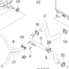 Coolant pipe 96553368 compatible with Chevrolet, Daewoo. Stainless Steel - Image 5