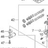 Cylinder head flange 96414604 compatible with Chevrolet, Daewoo. Stainless Steel - Image 5