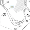 T-piece 95034093 compatible with Chevrolet, Opel. Stainless Steel - Image 4