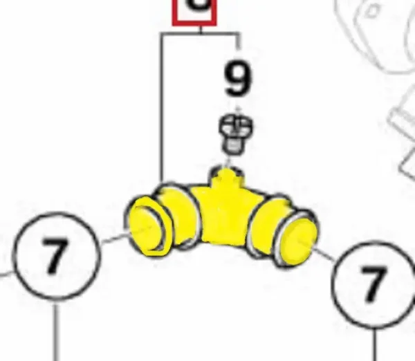 7515487 Kühlmittelrohr Rohr für BMW. Edelstahl – Bild 3
