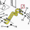 500357318 Coolant pipe compatible with Citroen, Fiat, Iveco, Peugeot. Stainless Steel - Image 3