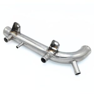 Coolant pipe 1336098 compatible with Opel. Stainless Steel
