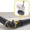 Hose T-piece 504215702 compatible with Iveco. Stainless Steel - Image 3