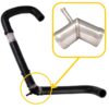 Hose T-piece 7736844700 compatible with Iveco. Stainless Steel - Image 2