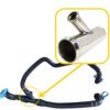 Hose T Pipes 94610605121 compatible with Porsche. Stainless Steel