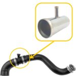 Hose T Pipes A2115015682 compatible with Mercedes-Benz. Stainless Steel