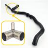 Hose T Pipes C2Z28162 compatible with Jaguar. Stainless Steel - Image 3
